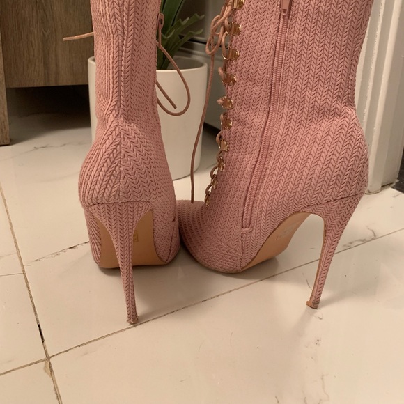 Boohoo Shoes Tall Booties Poshmark